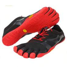 True Five-Toed Shoes, Five-Finger Shoes, Split-Toe Shoes, Yoga, Pilates, Barefoot Comprehensive Training, Non-Slip Fitness - Milky - View 4