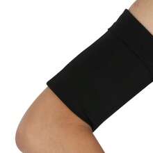 Bolsa de Pulso para Celular Minimalista da Moda, Braçadeira Esportiva para Corrida, Bolsa de Braço Elástica Ajustada, Manga de Braço Ultrafina Unissex para Celular para Ciclismo, Bolsa de Braço Respirável para Caminhada ao Ar Livre - Preto - Visão 5