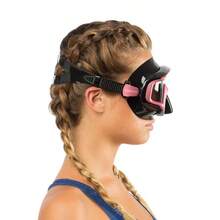 Comfortable, Pure Silicone Diving/Snorkeling Mask - Dark Grey - View 8