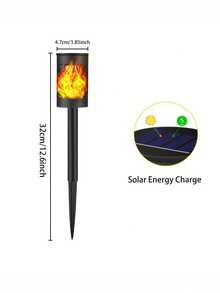 IP65 Waterproof Solar Powered House Number Light 4/8/12pcs/Set, LED Illuminated House Number Sign, Wall Mounted Solar House Number Light, Wireless Outdoor Night Light, Suitable For Residential Yard Pathway, Housewarming Holiday Home Outdoor Decoration - Warm Light - View 9
