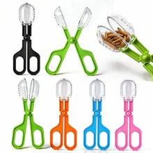 1pc Multi-Functional Pet Waste Grabber, Can Be Used To Pick Up Pet Feces, Pick Up Insects For Feeding Lizards, Insect Scissor Grabber, Insect Catcher, Insect Grabber, Scissor Grabber, Shell Picker, Reptile Grabber - View 1