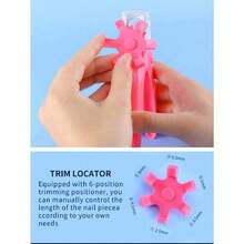 U-Shaped Nail Clipper - Pink - View 7