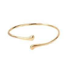 European And American Style Metal Arm Cuff 5pcs Set, Minimalist Geometric Line Leaf & Starfish Arm Bracelets, Accessories, Aesthetic - Gold - View 6