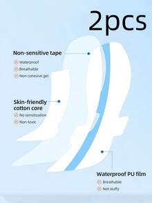 4 piezas/3 piezas/2 piezas/1 pieza Pegatinas de protección íntima impermeables para natación, pegatinas de protección íntima transpirables, no pegajosas y amigables con la piel para bikini, adecuadas para natación, jacuzzi, deportes acuáticos - Ver 10