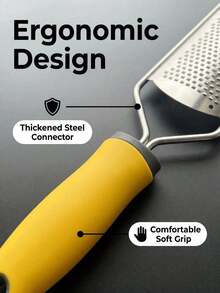 Mini Scraper: Fine-Mesh Stainless Steel Sharp Blades, Suitable For Peeling Citrus Fruits, Cheese, Chocolate, Ginger And Other Ingredients. Comes With Storage And Hanging Holes. Bottom Has Anti-Slip Blocks For Stable Operation. - Multicolor - View 9