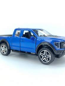 Realistic Metal Inertia Racing Car Model Mini Toy Car For Boys Desktop Collection - Blue - View 3