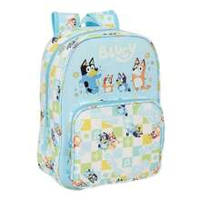 Safta Bluey |  Let's Adaptable School Backpack For Nursery (Without Trolley) Main Compartment With Zipper, Personal Identification Card And Top Handle - School - Ready (2) - View 2