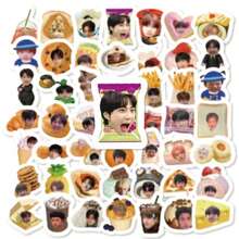 95pcs Sticker Set - Fan-Made Sticker Set, K-POP Support Cards, Popular Group Support Stickers, Fan Activities, Support Events, Fan Merchandise, JUNGWON, JAY, JAKE, SUNGHOON, SUNOO, NI‑KI, Celebrity Stickers, K POP Card Display Collection, Popular Music Merchandise, Birthday Gift - Multicolor - View 2