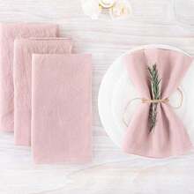 Table Napkins, Strong Water Absorption, Suitable For Wedding Decoration And Home Use - Multicolor - View 1