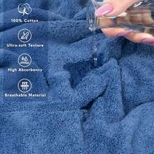 American Soft Linen - gran tamaño, 100 % algodón, 600 g/m², turca, 40 x 80 cm, s extra grans para adultos, para baño - Sábana de baño de gran tamaño 40x80 - Ver 5