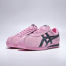 Chaussures de sport décontractées unisexes basses légères et confortables Onitsuka Tiger - Rose/Noir - Voir 5