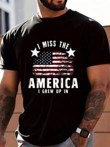 Men T-Shirts - Black - View 1