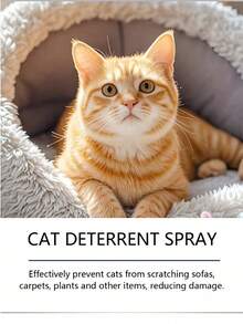 Cat Repellent Spray For Furniture And Pet Protection, Cat Behavior Training Spray, Bedding No-Go Zone To Prevent Animal Scratching, Repellent Spray To Solve Cat Urine Issues, Pet Cat Repellent Spray - 100ml - View 7