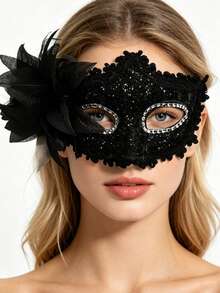 Lace Mask For Masquerade Performance, Soft And Skin-Friendly, Perfect For Women To Wear - Multicolor - View 4