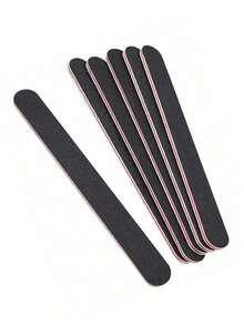 50/30/20/10/1pc Black Nail File, Straight Nail Buffing Block, High Quality Non-Shedding Nail Buffing Block - Multicolor - View 4