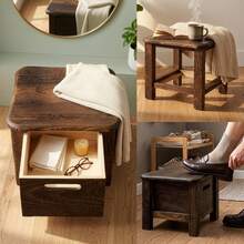 Classic Style Entryway Shoe Bench, Drawer Type Storage Furniture, Stable Four-Leg Design, Fully Assembled For Home Utility Areas - 1pcs - View 5
