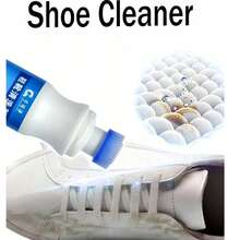White Shoe Cleaner Foam Stain Remover, No‑Wash Sneaker Cleaning Agent For Leather Canvas Shoes Home Use - A - View 1