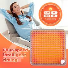 Hailicare Bantalan Penghangat Kaki dengan Kontrol Suhu 9 Tingkat dan Timer 4 Tingkat, Alat Penghangat Kaki Musim Dingin, Bantalan Penghangat Tangan Rumah, Cocok untuk Kantor, Kamar Tidur, dan Ruang Belajar. - Grey - View 6