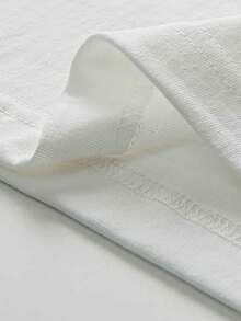 Men's Double-Sided Pure Cotton T-Shirt, Printed With Biblical Motifs, Soft And Breathable For All Seasons, Y2K Style, Urban Fashion Clothing, Moisture-Wicking And - 白色 - 查看 4