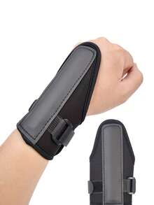 Golf Swing Wrist Stabilizer Beginner Anti-Rollover Wrist Correction Band Wrist Angle Fixing Golf Posture Correction Training Aid - Black - View 8