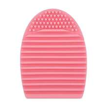 Envie Silicone Egg Makeup Sponge Scrubber Brush Cleaner Pink Reusable Tool - Pink - View 3