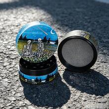 1PC, New Night Sky Skull Art Print 50MM 4-Layer Grinder, Zinc Alloy Grinder With Screen, Personalized Graffiti Portable Powder Grinding Tool - View 7