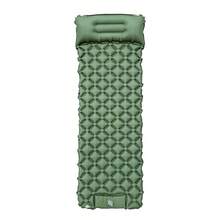 1pc Outdoor Inflatable Sleeping Pad, Camping, Hiking, Picnic Essential Lightweight Portable Foldable Moisture-Proof Mat Outdoor Gear Summer Travel Must-Have, Foot-Pumped Extra Wide Extra Thick Inflatable Mattress - Multicolor - View 20