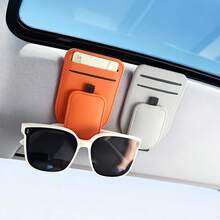 Car Visor Glasses Clip Multifunctional Car Sun Visor Card Holder Interior Glasses Storage Rack Fashion Glasses Clip - Sun Visor Glasses Clip - View 7