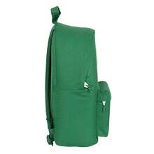 Real Betis Balompié | Betis Balompié School Backpack Adaptable To Trolley (Without Trolley) Water Resistant, Official License, 2 Large Compartments, Bottle Pocket - Recic - View 4