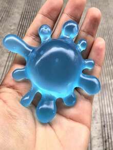 Mainan Remas Berbentuk Virus, Bola Pereda Stres Jelly Transparan Lembut, Mainan Gelisah yang Menenangkan, Cocok untuk ADHD/Autisme, Mainan Tenang, Cocok untuk Lingkungan Kantor, Hadiah Liburan, Hadiah Ulang Tahun - MultiWarna - View 8
