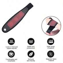 Washable Fabric Magnetic Wrist Guards, Hand Warmth And Protection - Black - View 4