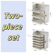 Stackable Pull-Out Vegetable Tray Organizer, Multi-Layer Kitchen Prep Rack With Smooth Sliding Drawers, Durable Plastic Storage Holder For Ingredients & Dishes - Multicolor - View 13