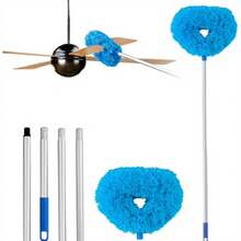 Vacuum Extension Wand Set – Dusting Brush – Washable – Ceiling & Fan – Home Cleaning - Standard - Übersicht 10