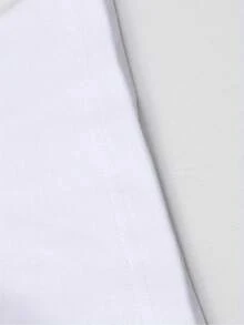 Camiseta casual para hombre, con ajuste regular para inclusividad. El clásico cuello redondo y las mangas cortas ofrecen opciones de estilo versátiles con estampados de moda que añaden un to - Blanco - Ver 4