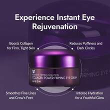 Mizon Collagen Power Firming Eye Cream 25ml - Firming Eye Care Cream, Elasticity Moisturizer, Hydrating Eye Treatment, Daily Anti-Wrinkle Care, Korean Skincare - Collagen Power Firming Eye Cream 25ml - View 3
