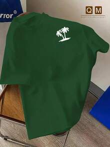 Camiseta de hombre moderna FOREVER CHASING con estampado Sunaeta de doble cara, cómoda, suave y de corte regular. - Negro - Ver 11