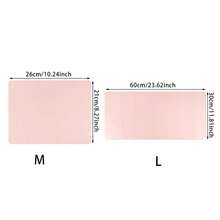 Pink PU Leather Foldable Manicure Pad, Waterproof And Easy To Clean, Hand Support, Manicure Accessories - Apricot - View 6