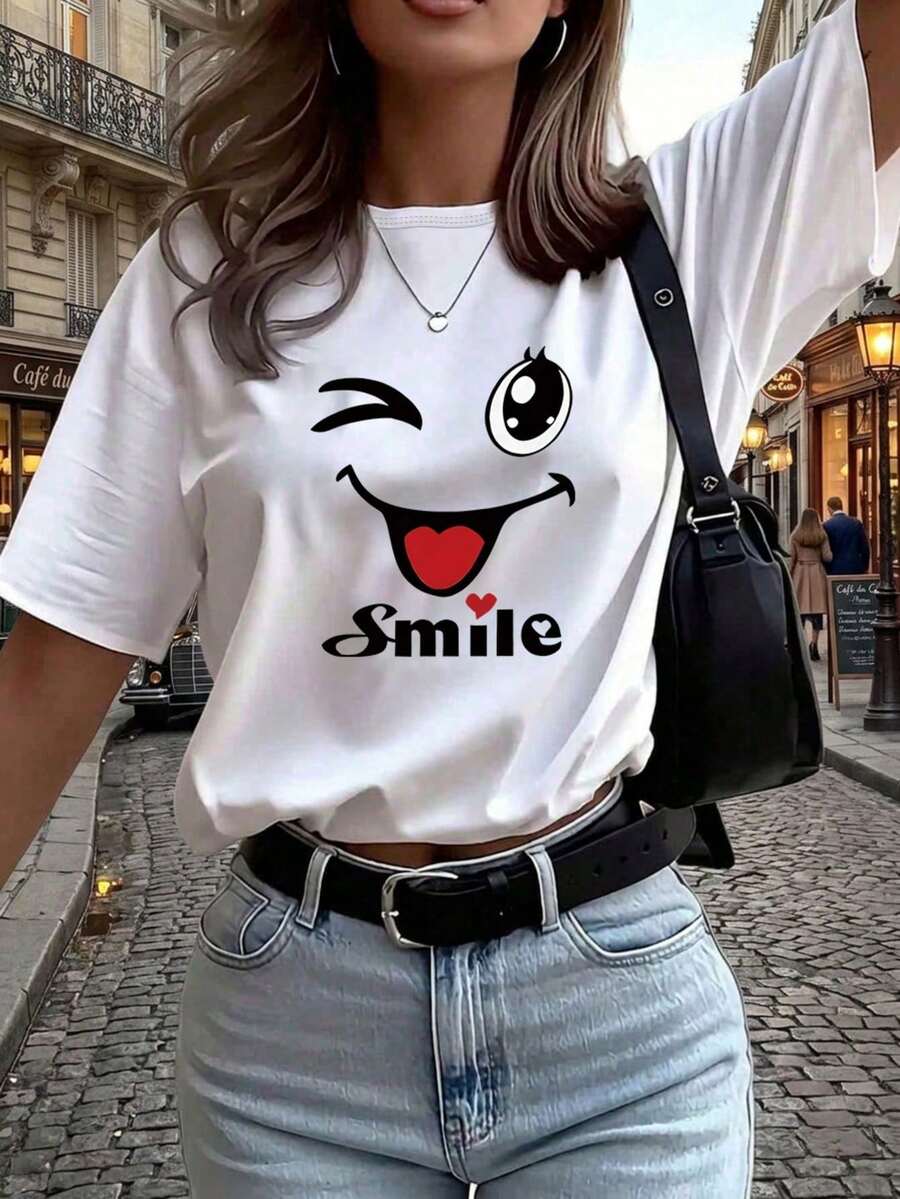 Women T-Shirts - 白色的 - 查看 1