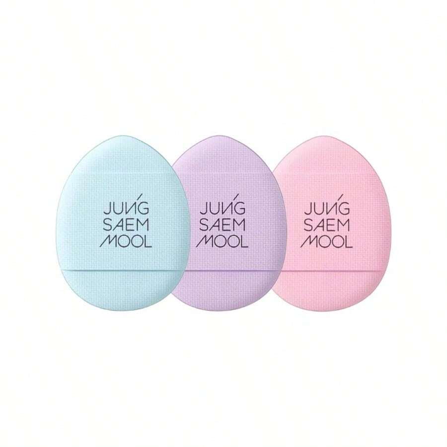Esponja De Maquillaje Tap Puff, Edicin Macaron, Paquete De 3 Unidades. Esponja De Precisin Para Corrector Y Retoques. Esponja De Maquillaje Ultrafina Para Una Cobertura Im - Macaron - Ver 1