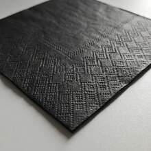 20/40/80 Piezas Servilletas para Bebidas, Servilletas de Papel Desechables Negras, 10" X 10" 2 Capas Servilletas de Cóctel para Bar, Bodas, Cumpleaños - Ver 3