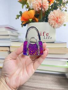 Gancho para bolso, organizador de escritorio, asistente de almacenamiento, colgador de bolso, soporte para bolso, estante de exhibición, organizador para oficina, dormitorio, armario, cocina, mesa, mesita de noche, área de trabajo - Multicolor - Ver 40