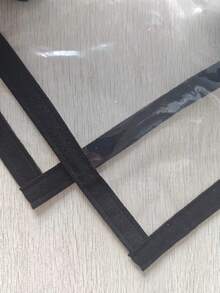High Transparency Window Insulation Film, Does Not Affect Lighting, Windproof, Dustproof, Draft-Proof, Home Bedroom Balcony Window Sticker - Waterproof and Windproof With Black Trim - View 6