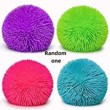 2026 New Fuzz Ball Schylling Nee Dohs - Velvet Texture And Soft Cloud Squish - Wavy Pattern You Can See And Feel Maltose Plush Spiky Squeeze , Stress Relief Venting Artifact - Birthday Gift - Holiday Gift - Perfect Gift - Multicolor - View 14