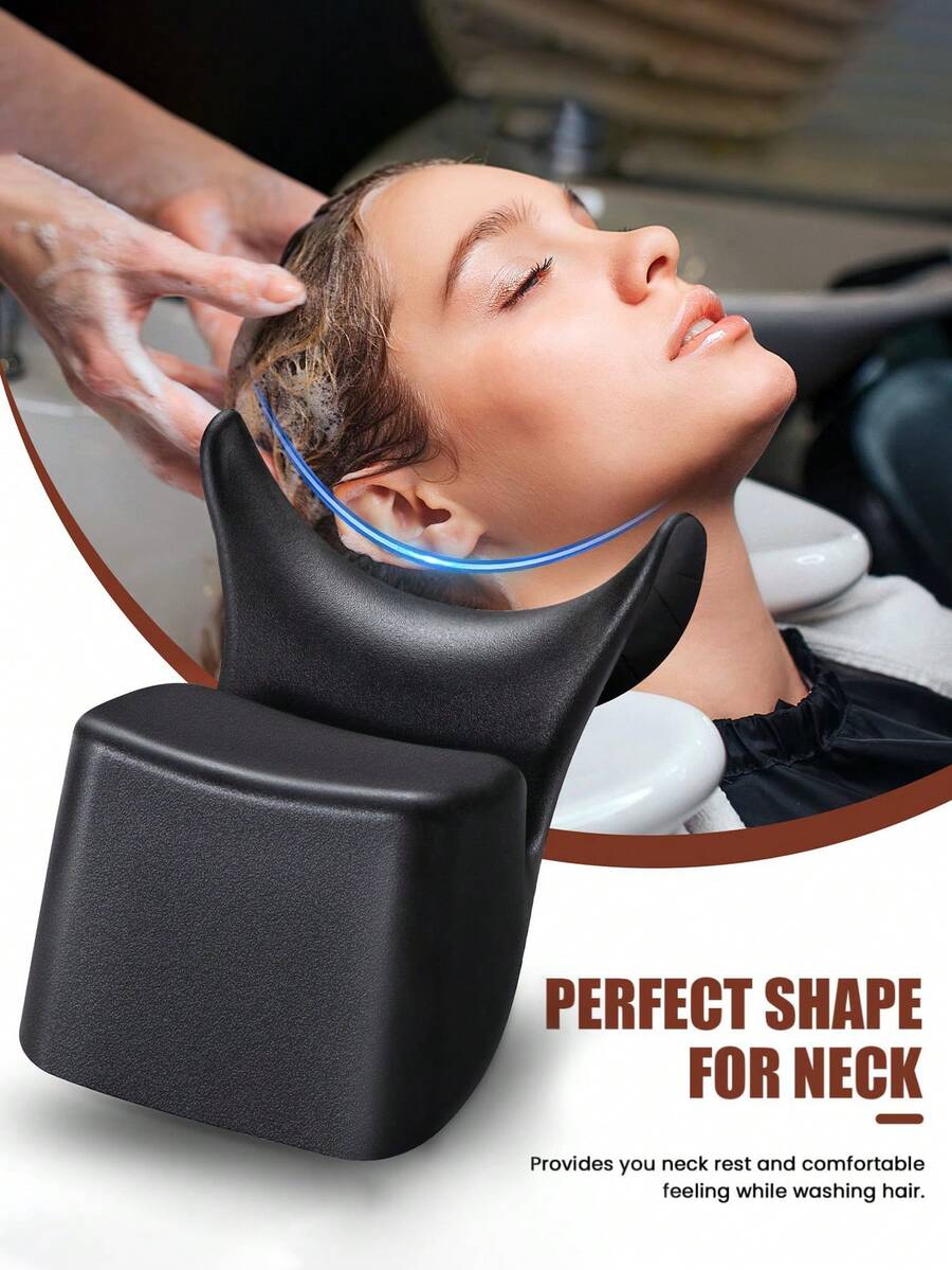 Salon Shampoo Bowl Neck Support Pad, Ergonomic Hair Washing Neck Support Pillow, Hair Salon Beauty Tool - Multicolor - View 1