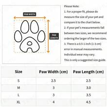 Zapatos para perro pequeño de malla suave color rojo talla L, adecuados para caminar y correr al aire libre en pavimento caliente de verano, botas antideslizantes y protección para las patas - Multicolor - Ver 3