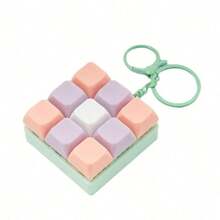 1 buah Mainan Gelisah Keyboard 9 Tombol, Gantungan Kunci Keyboard Tombol Penghilang Stres, Hadiah Penghilang Stres Tombol, Cocok Untuk Orang Dewasa Untuk Meredakan Stres dan Mengisi Waktu Luang - MultiWarna - View 6