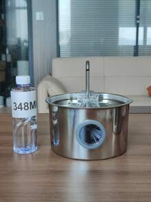 3.2L 寵物飲水機,貓咪自動飲水器,自動過濾雜質,附 LED 藍光,超靜音水泵,USB 供電(不含適配器),安裝簡單,可選配感應器 - 3.2升 - 查看 12