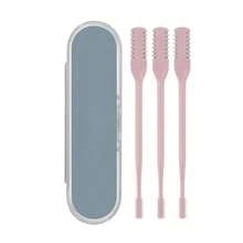 5件/4件/3件/2件/1件 facial 鼻毛修剪器（附收納盒），一次性鼻毛刮鬍刀便攜式手動鼻毛修剪套組，適合男女使用，360度旋轉鼻毛修剪器，復活節與母親節理想禮物，鼻部護理工具，2合1手動鼻毛修剪器，雙面鼻毛剪，鼻毛去除工具，便攜易用，不拉扯，男女通用理容工具，鼻腔與耳道清潔工具，便攜式除毛裝置，夏季旅行必需品，旅行 - 彩色 - 查看 15