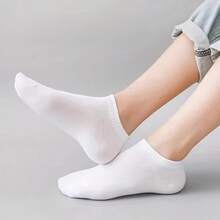 20/30 Pairs Unisex Boat Socks, Solid Color, Odor-Resistant, Summer Short Socks, Casual Low-Cut Socks, Gift Socks, Autumn/Winter/Spring/Summer Styles (/10/6/5 Pairs) - Multicolor - View 8