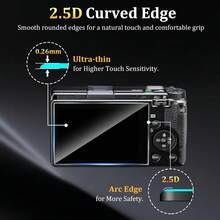 3pcs Screen Protector For Fujitsu GR3 HDF/GR3X HDF/Gr3/Gr3 Iii Camera, 9H Hardness Tempered Glass, Ultra-Sensitive Touch, Easy Installation Bubble-Free, New Design, Camera Protection Set. - View 4